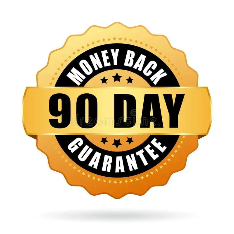 90 mays money back